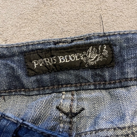 Paris Blue denim jeans. Juniors size 3 - Picture 3 of 5